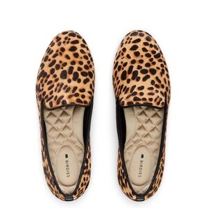 Birdies Tan and Black Leopard Flats